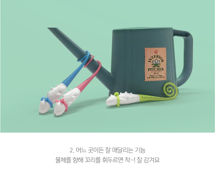 댕글펜 - 다이노몬 리본 목걸이 세트 상세 이미지 5